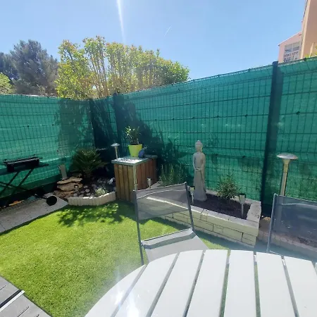 Superbe 2 Refait A Neuf Avec Terrasse A Pin Rolland - A Deux Pas Des Plages דירה *